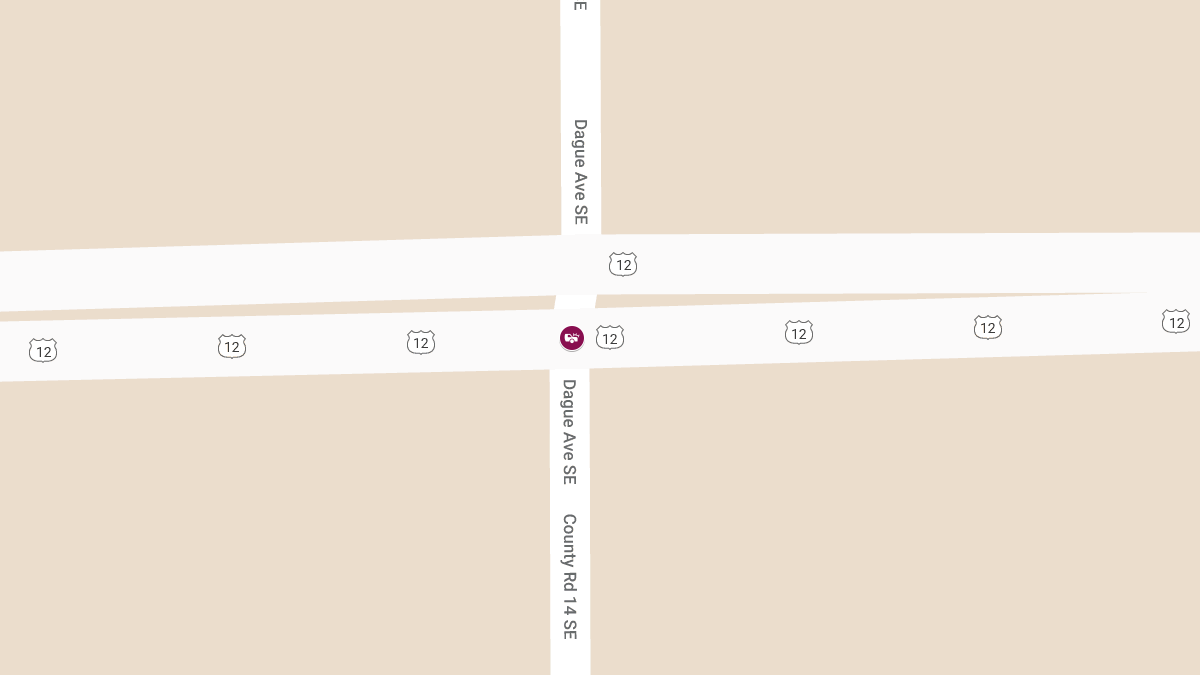 Injury Collision at Hwy 12 & CR 14