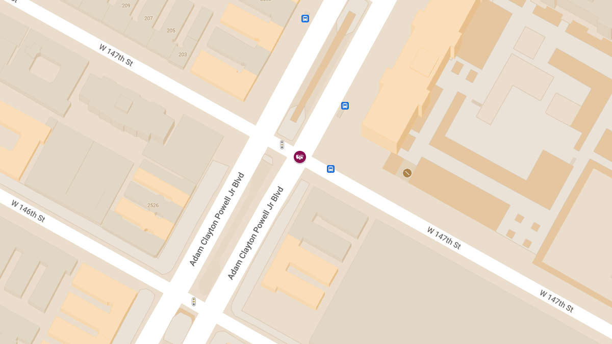 Injury Collision at W 147th St & Adam Clayton Powell Jr Blvd