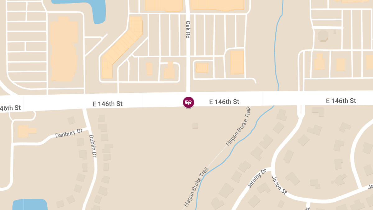 Injury Collision near E 146th St and Oak Rd