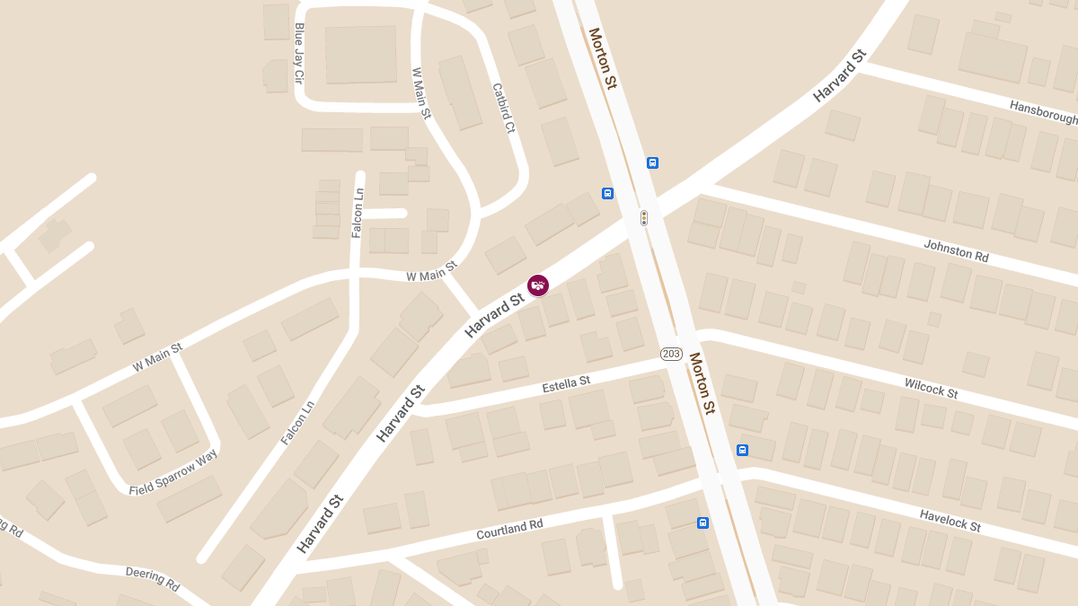 Injury Collision on Harvard St