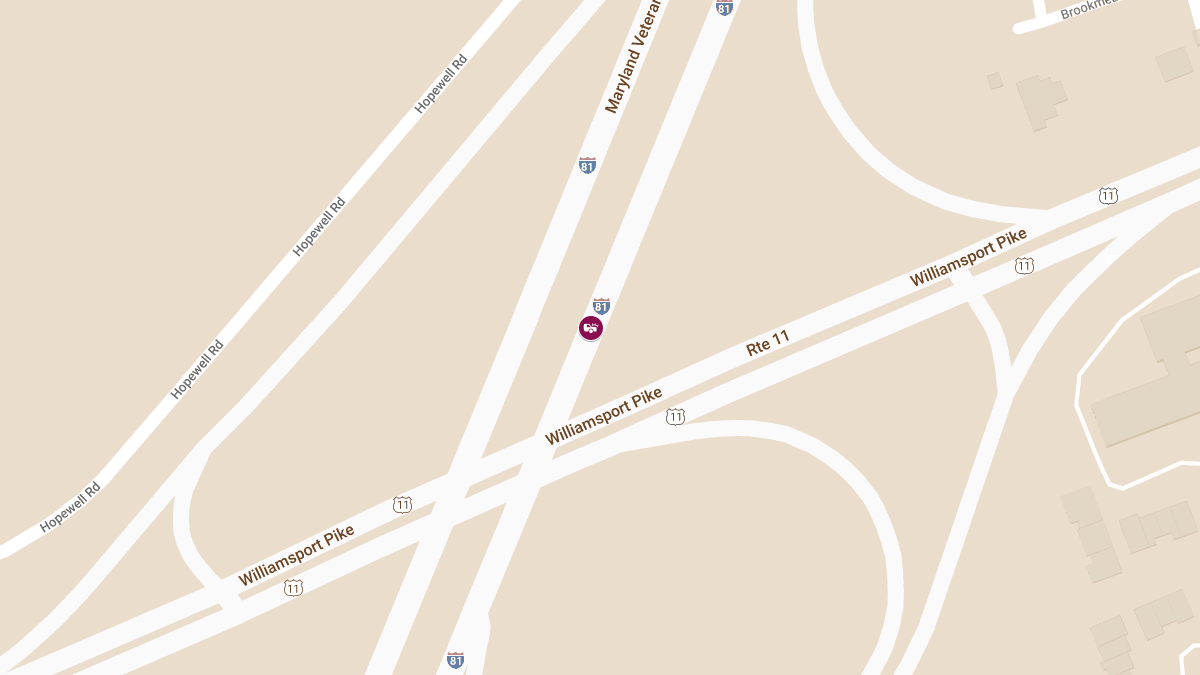 Injury Collision on I-81 SB Near 2MM