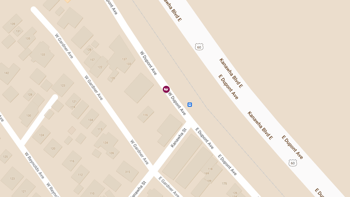 Injury Collision on W Dupont Ave