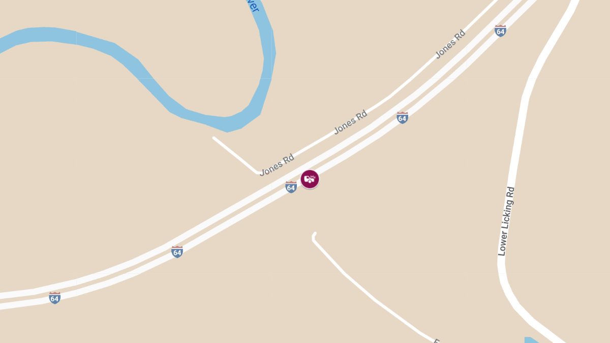 Injury Crash Closes I-64 WB Near MM 13