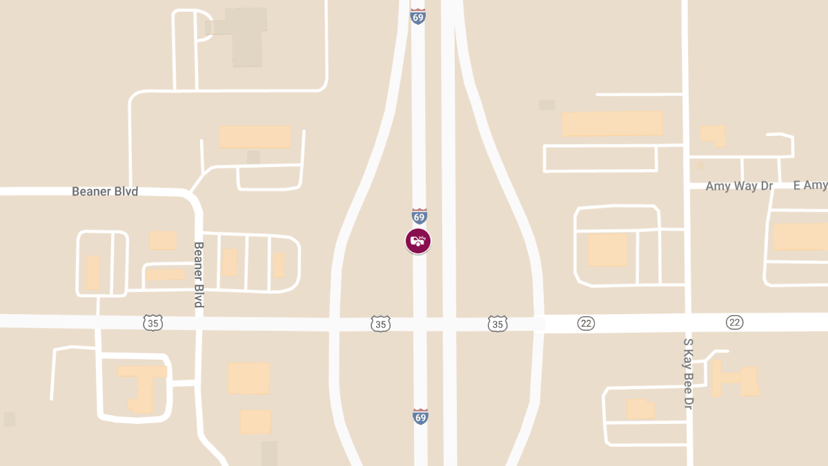 Injury Crash Involving Semi on I-69 SB at MM 258