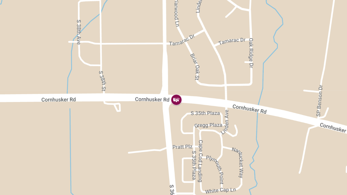 Injury Crash Reported at Cornhusker Rd & S 36th St