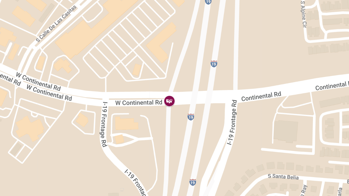 Injury Crash at 171 W Continental Rd