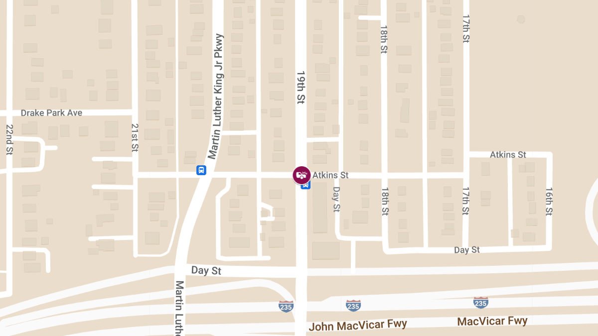 Injury Crash at 19th St & Atkins St