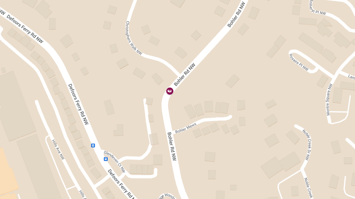 Injury Crash at 2316 Bohler Rd NW