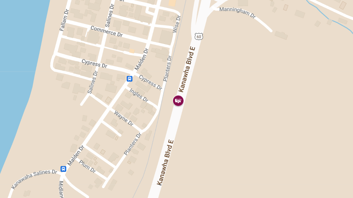 Injury Crash at 500 Georges Creek Dr