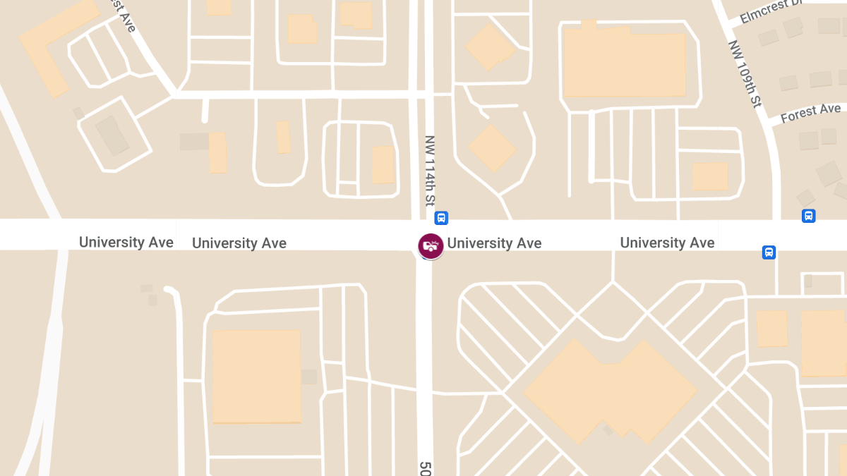 Injury Crash at 50th St & University Ave