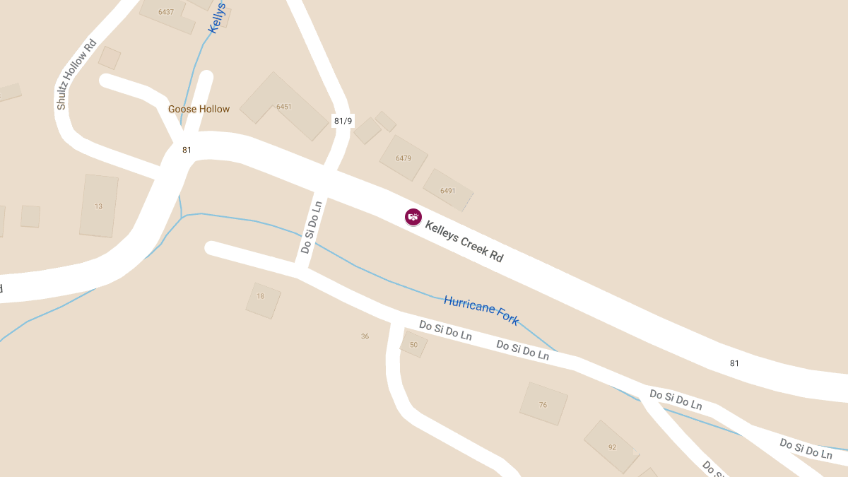 Injury Crash at 6950 Kelleys Creek Rd