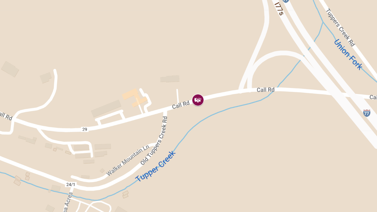 Injury Crash at 873 Call Rd