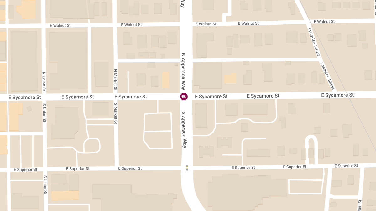 Injury Crash at Apperson Way & Sycamore St