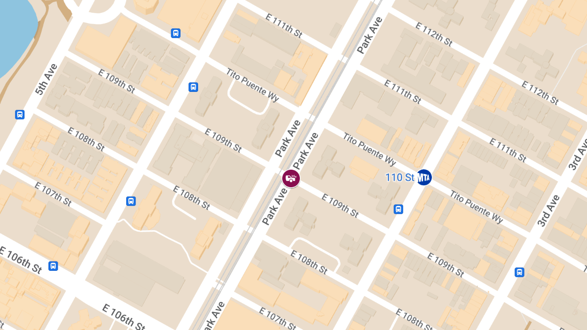 Injury Crash at E 109th St & Park Ave