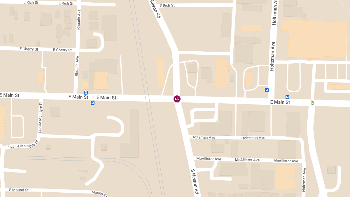 Injury Crash at E Main St & S Nelson Rd