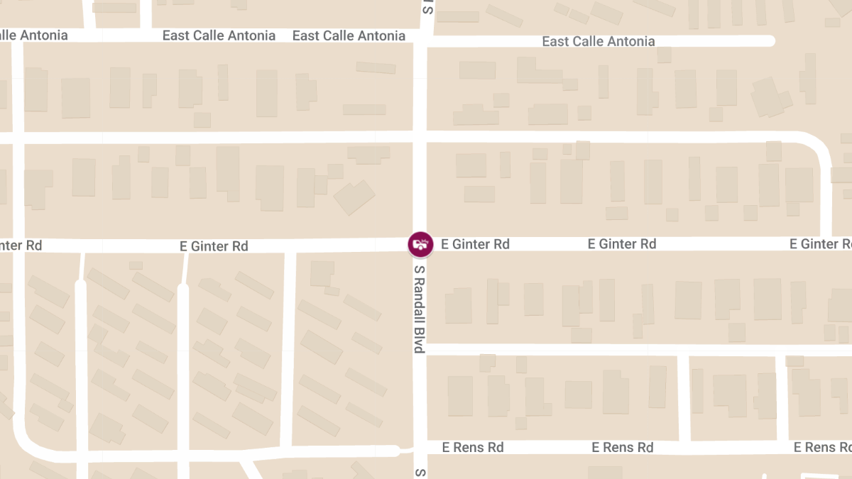 Injury Crash at Ginter Rd & Randall Blvd