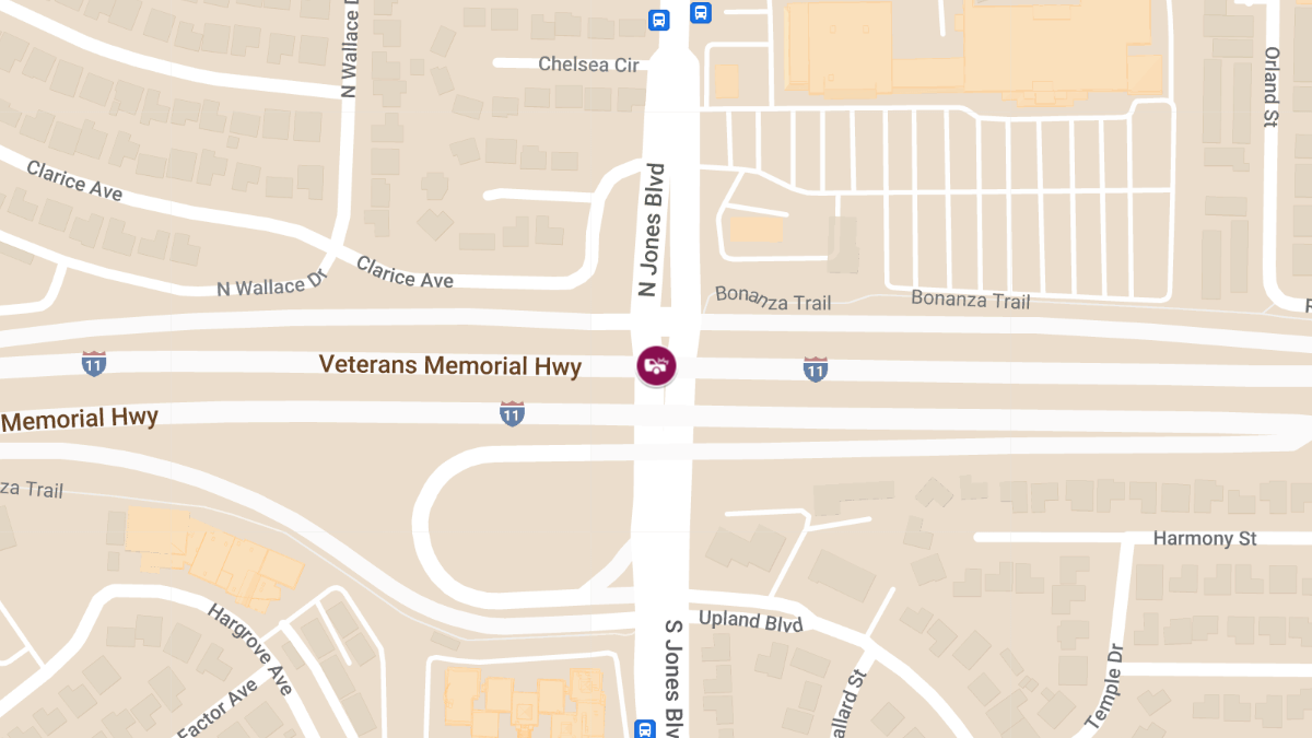 Injury Crash at Jones Blvd & IR11