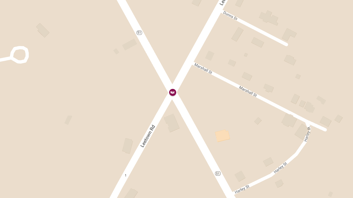 Injury Crash at Middleway Pk & Leetown Rd