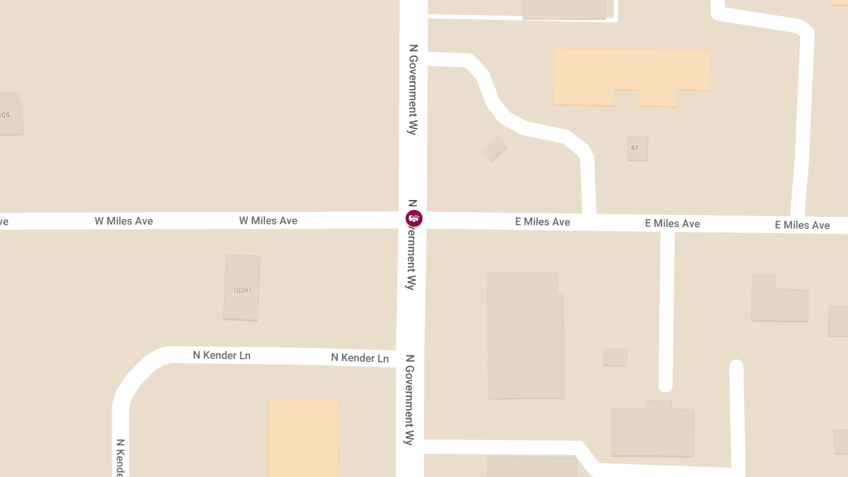 Injury Crash at Miles Ave & Government Way