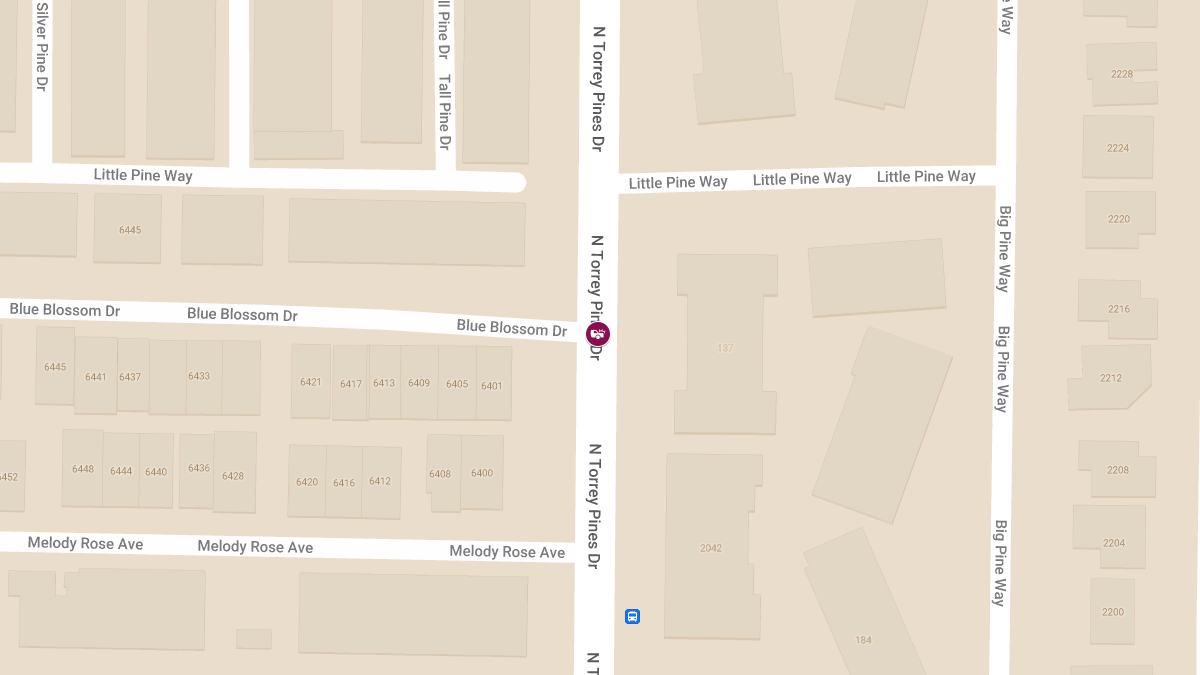 Injury Crash at N Torrey Pines Dr & Blue Blossom Ave