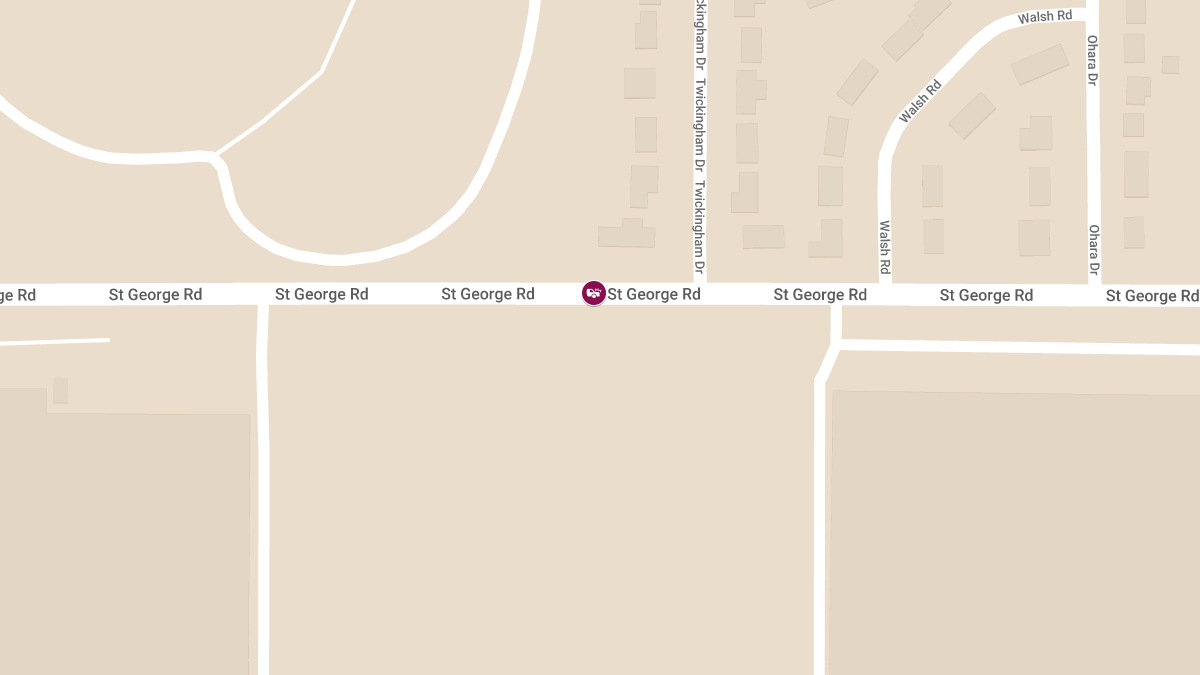 Injury Crash at NB Hwy North of St George