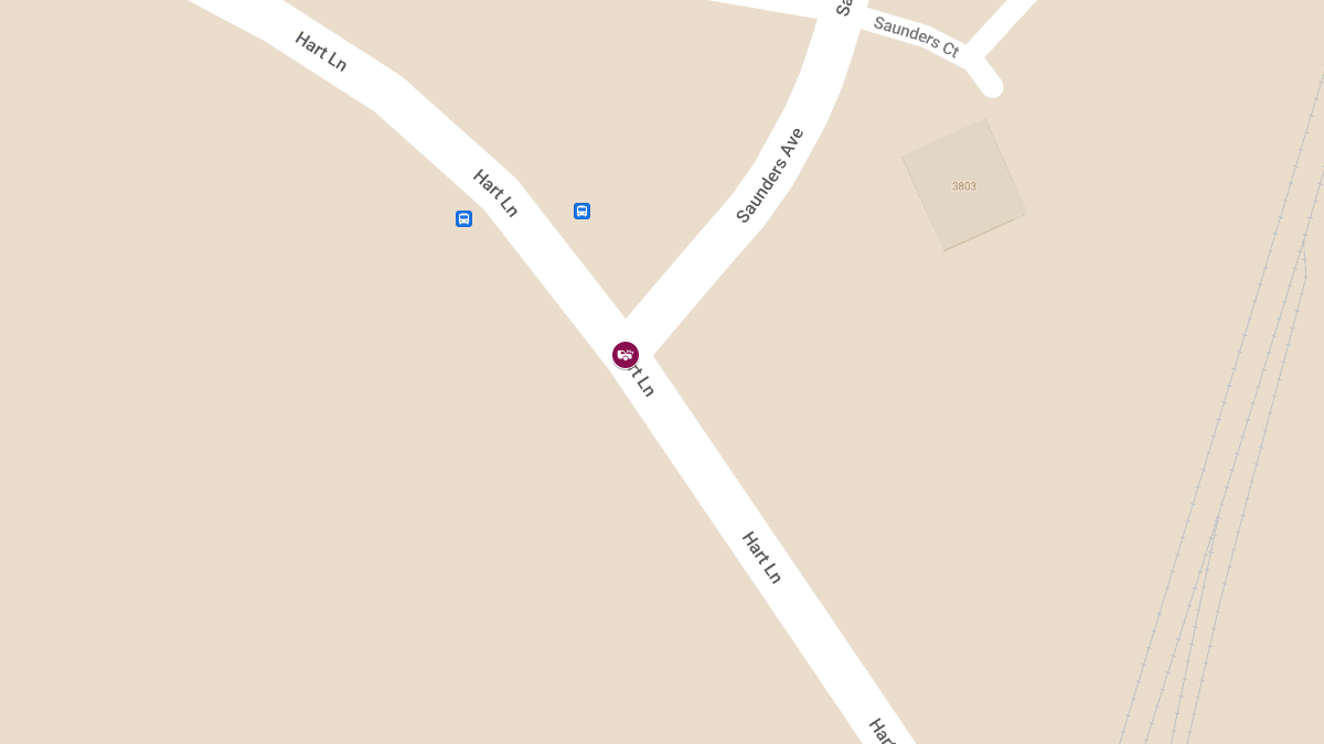 Injury Crash at Saunders Ave & Hart Ln