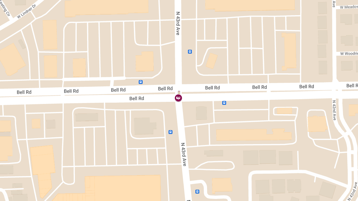 Injury Crash on 43rd Ave at Bell Rd