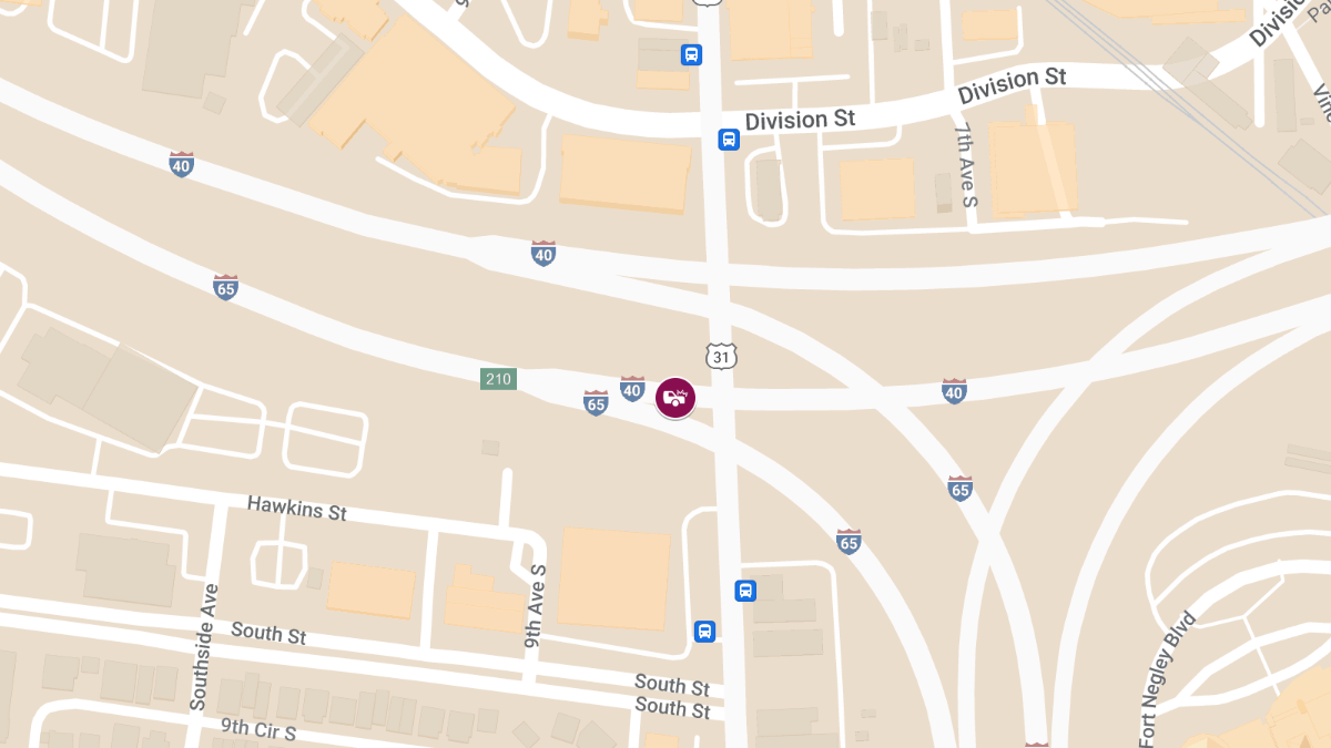 Injury Crash on I-40 E at MM 207