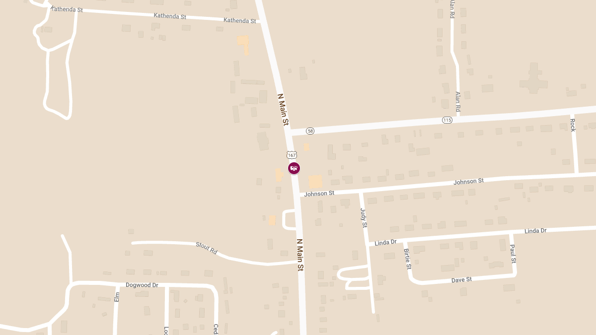 Injury Crash on U.S. Highway 167 Southeast of State Highway 58