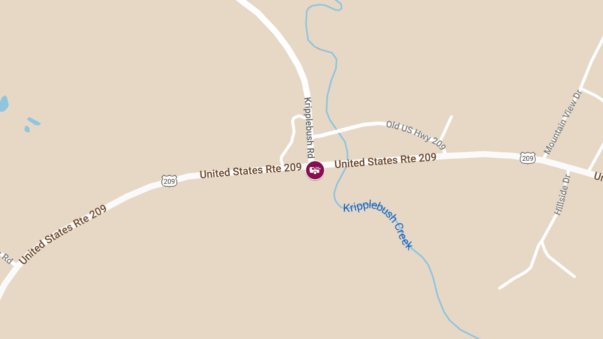 Injury Rollover Accident at Rte 209 & Kripplebush Rd