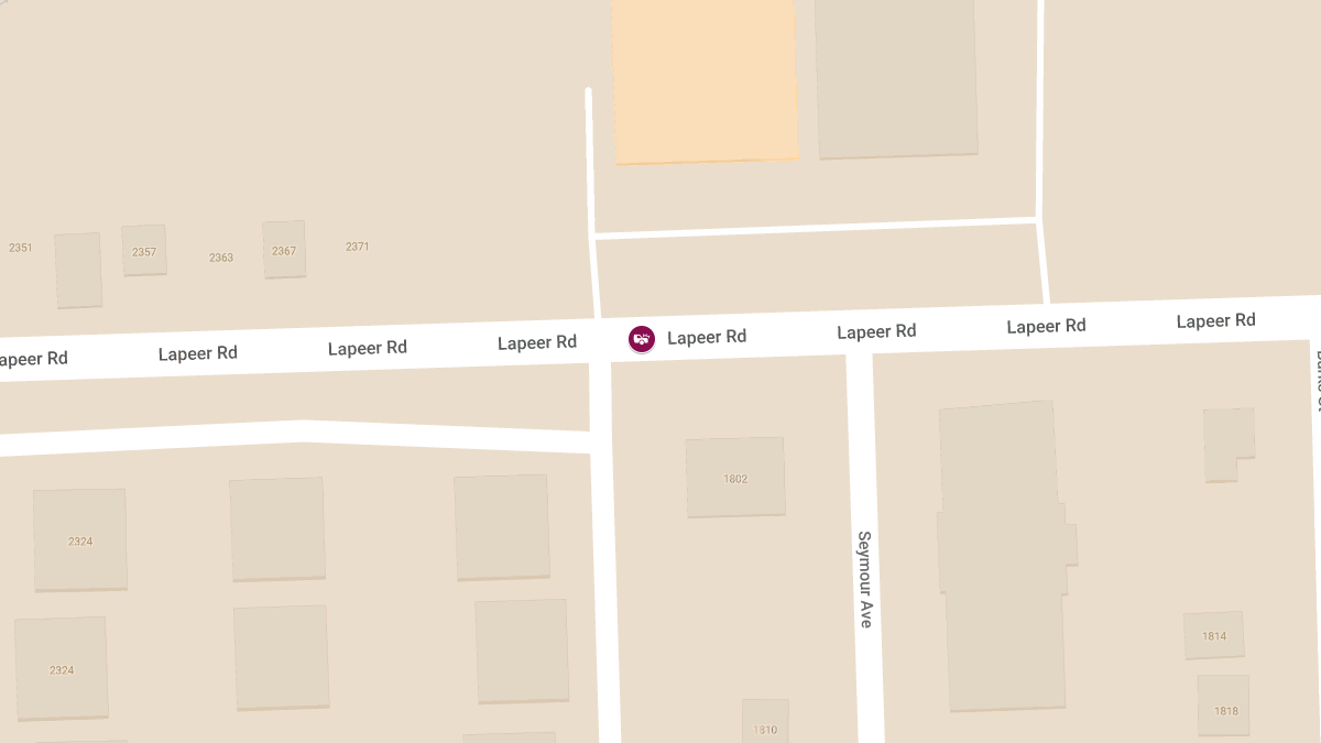 Injury Vehicle Accident at 2324 Lapeer Rd Near Lapeer Garden