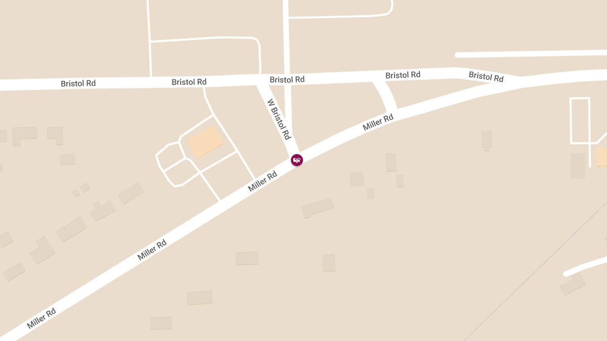 Injury Vehicle Accident at W Bristol Rd & Miller Rd