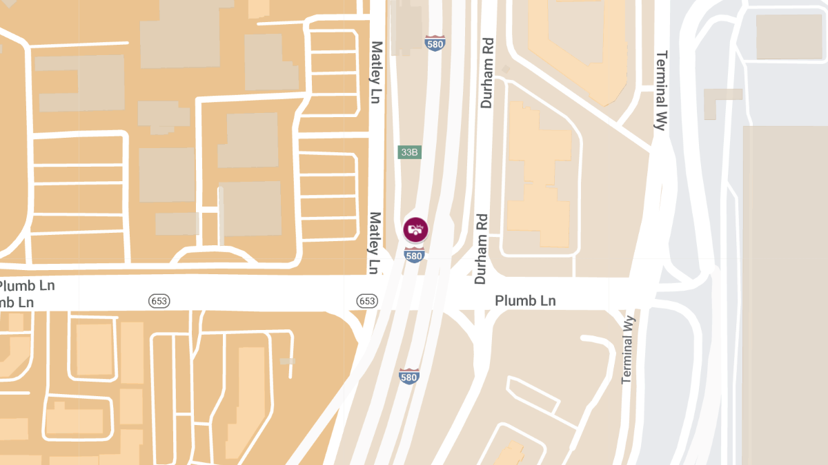 Injury Vehicle Accident on I-580 Northbound near Plumb Ln Causes Injuries