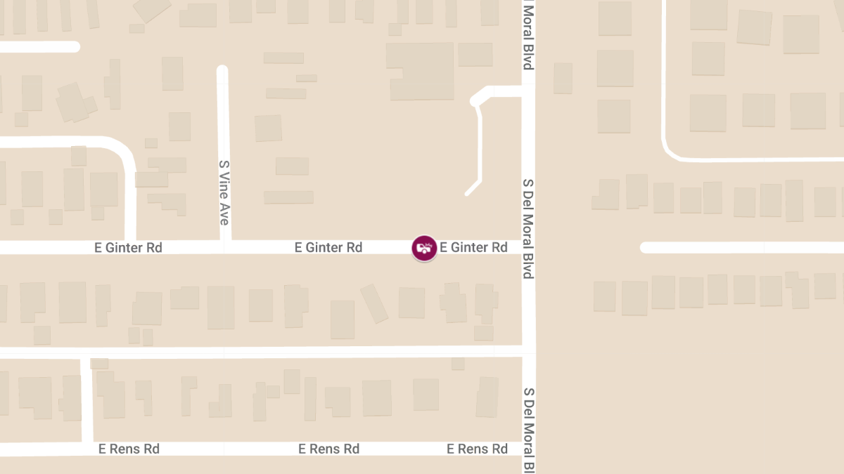Injury Vehicle Collision at 1334 E Ginter Rd