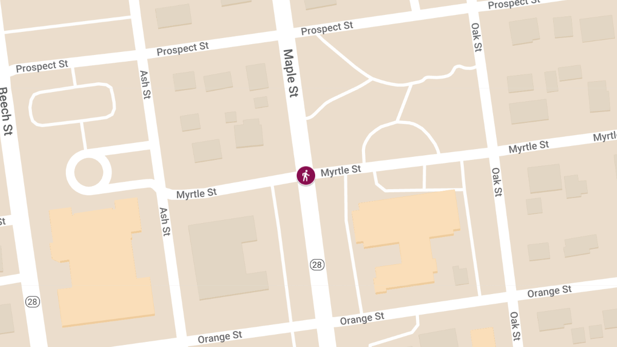 Injury in Hit-and-Run Accident on Myrtle St