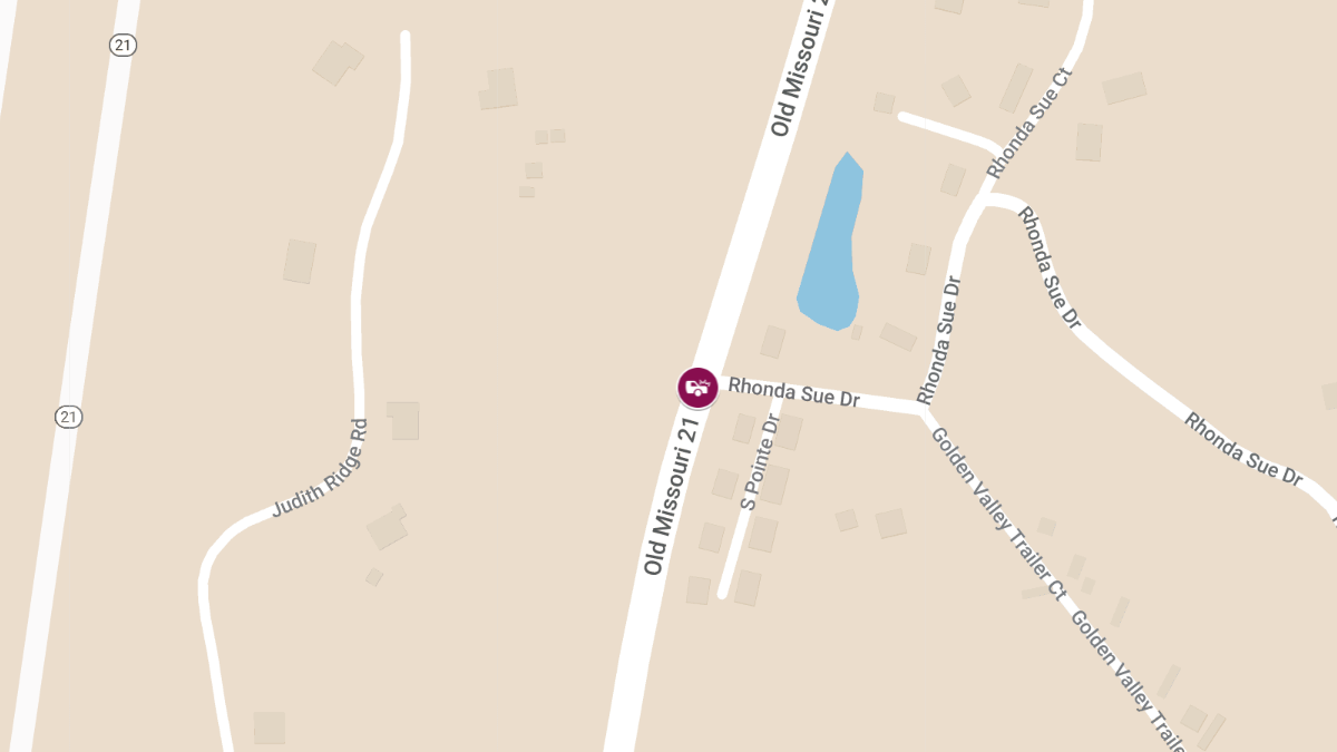 Jeep Collision on SB Old 21 South of Rhonda Sue Dr