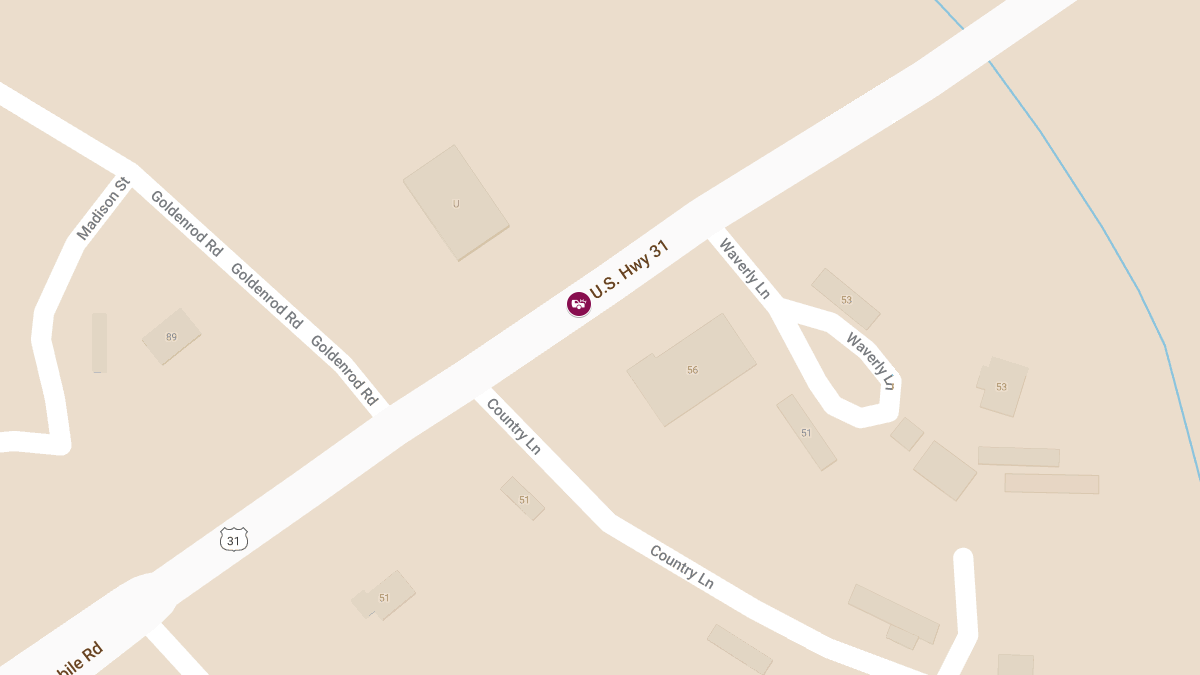 Major Accident on US-31 Near Waverly Ln