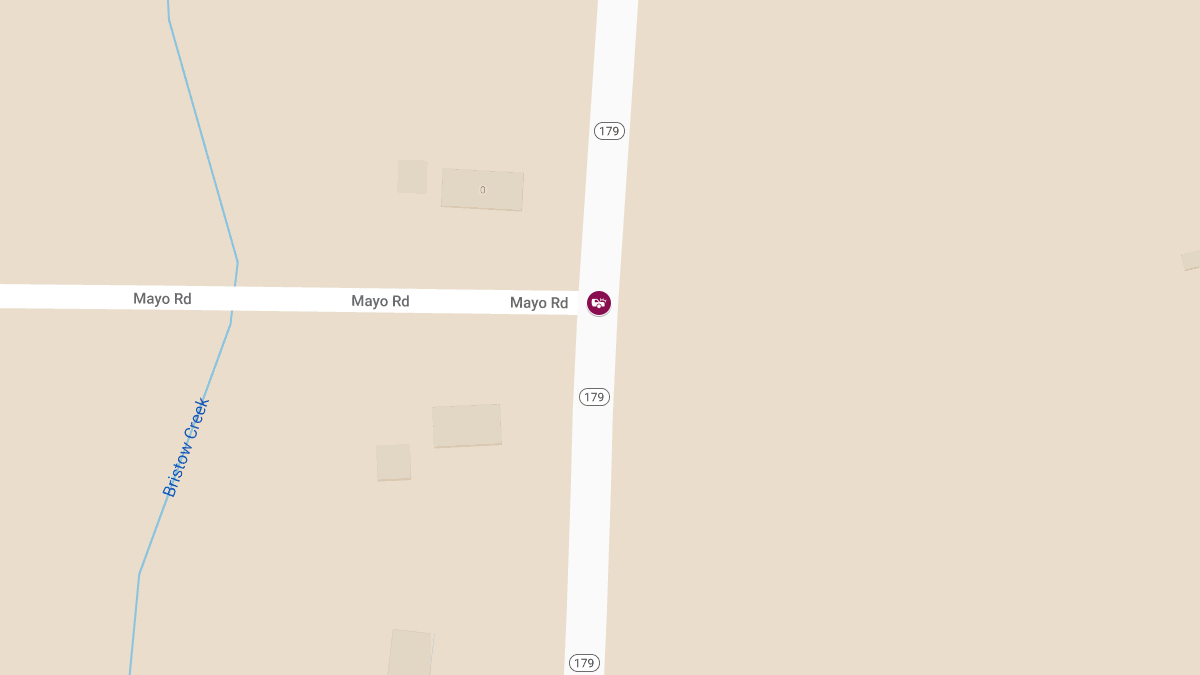 Major Collision on AL 179 at Mayo Rd