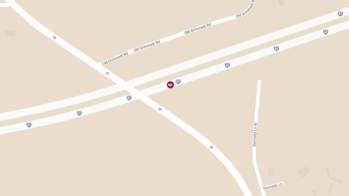 Major Crash at US 29 @ MP 194.48 and I-85