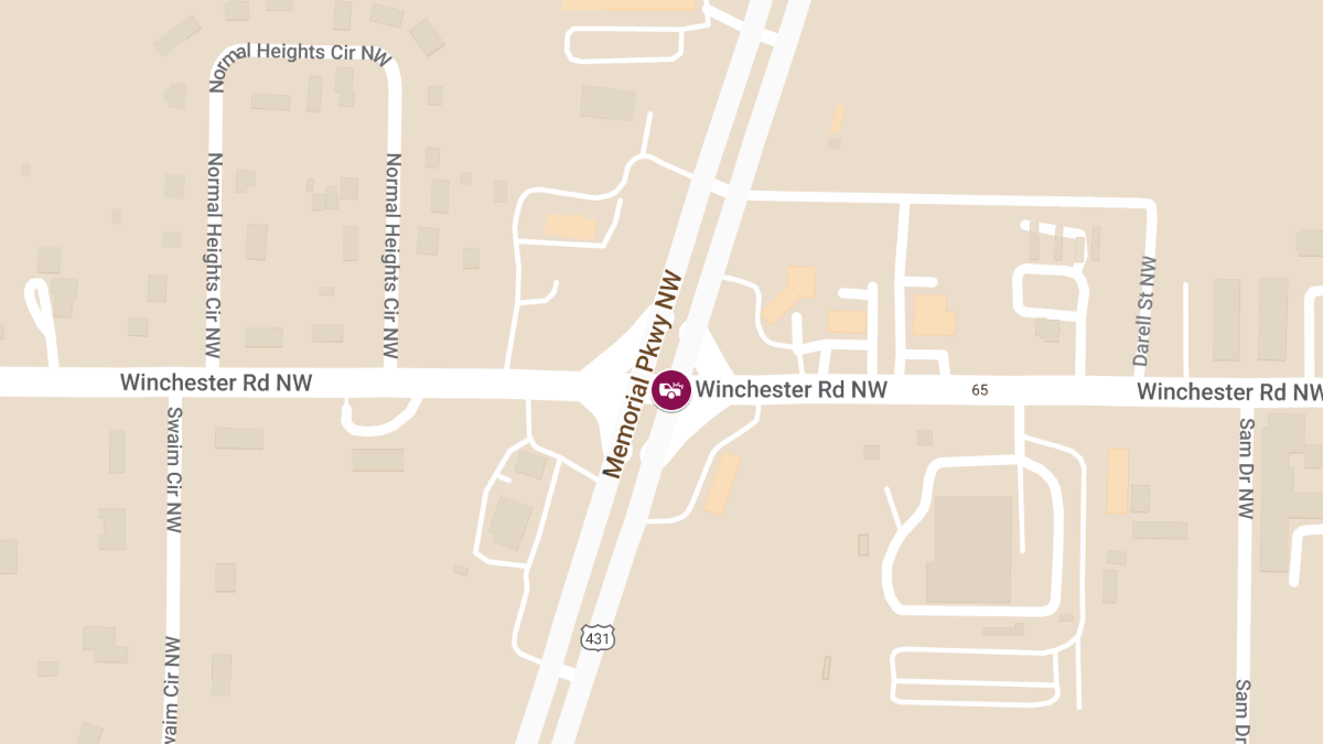 Major Crash at US231 431 & MP 339.05 at Winchester Rd