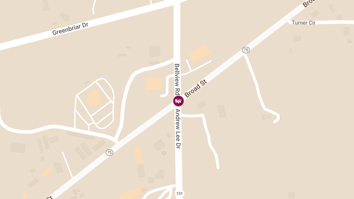 Major Crash on AL75 at Bellview Rd