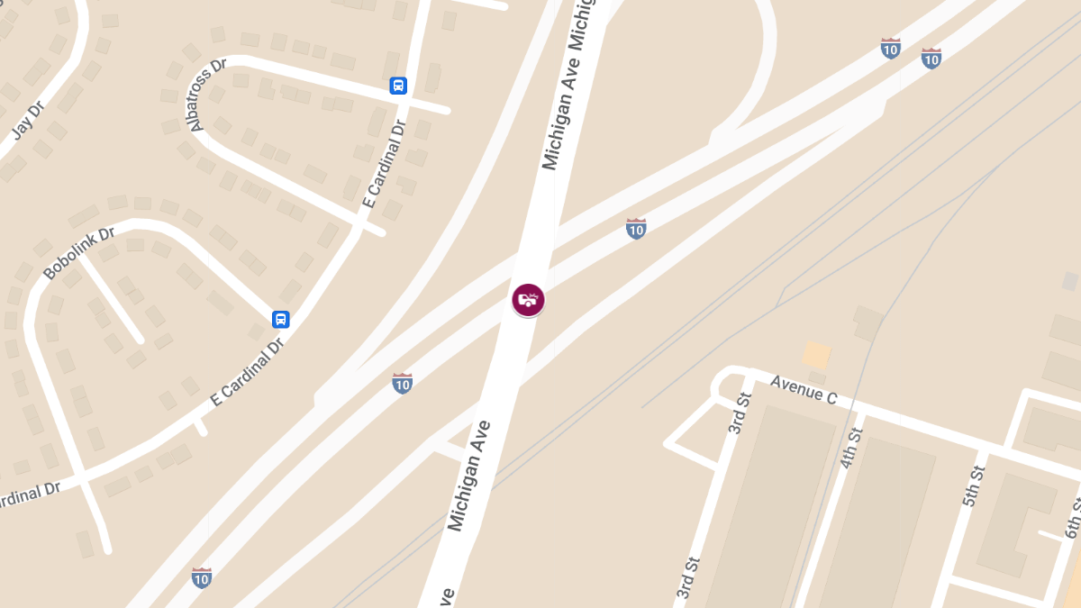 Major Crash on I-10 WB at Exit 23 Michigan Ave