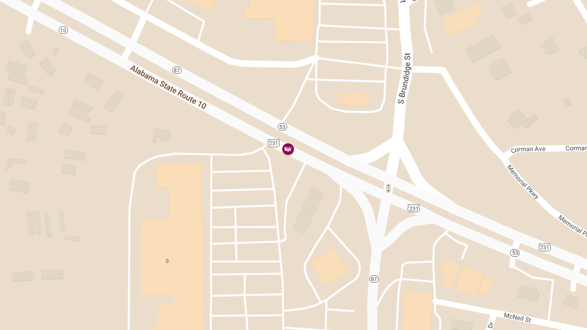 Major Crash on US 231AL 10Troy Hwy WB at MP 169.58 Before AL 87