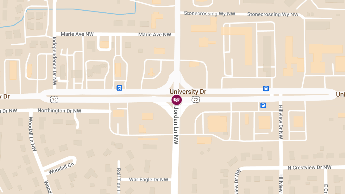 Major Crash on US 72 WB at MP 95.49 & Jordan Ln