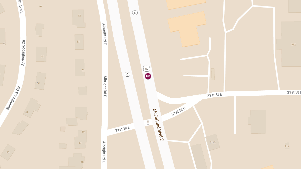 Major Crash on US 82 EB at MP 49.08