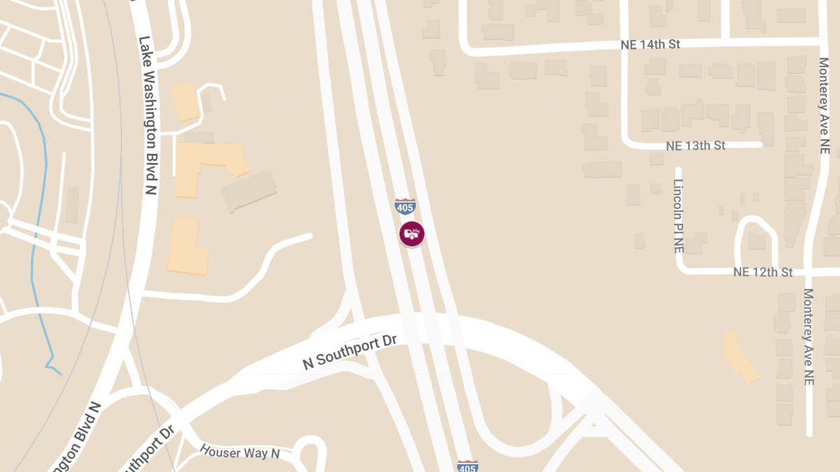 Man in Critical Condition After Head-On Collision on I-405