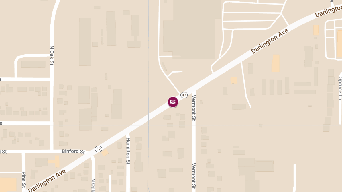 Motor Vehicle Accident With Injury at 6422 N SR47