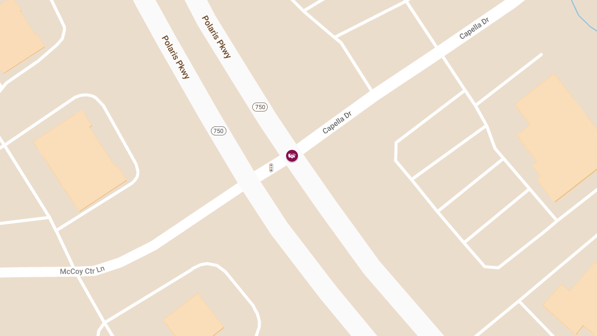 Motor Vehicle Accident at Polaris Pkwy and Capella Dr Causes Injury