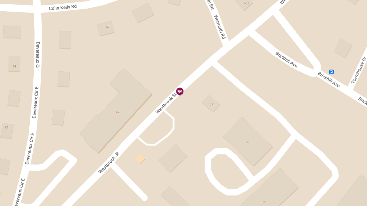 Motor Vehicle Accident with Injuries at 586 Westbrook St