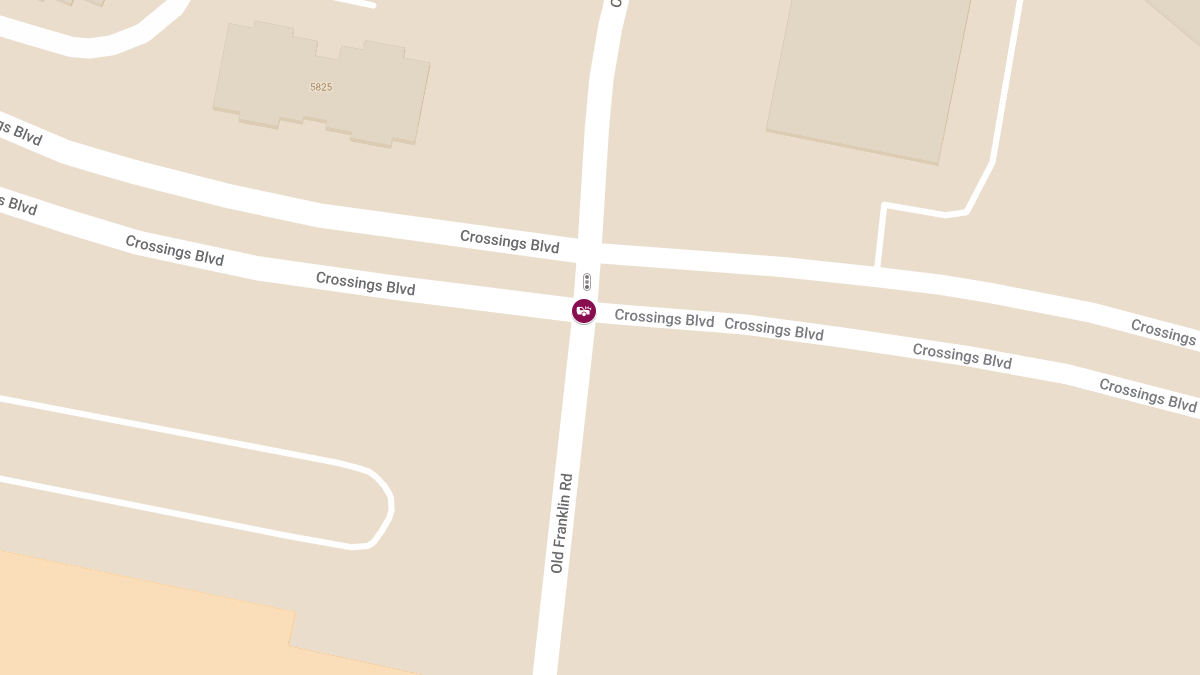 Motor Vehicle Accident with Injuries at Crossings Blvd & Old Franklin Rd